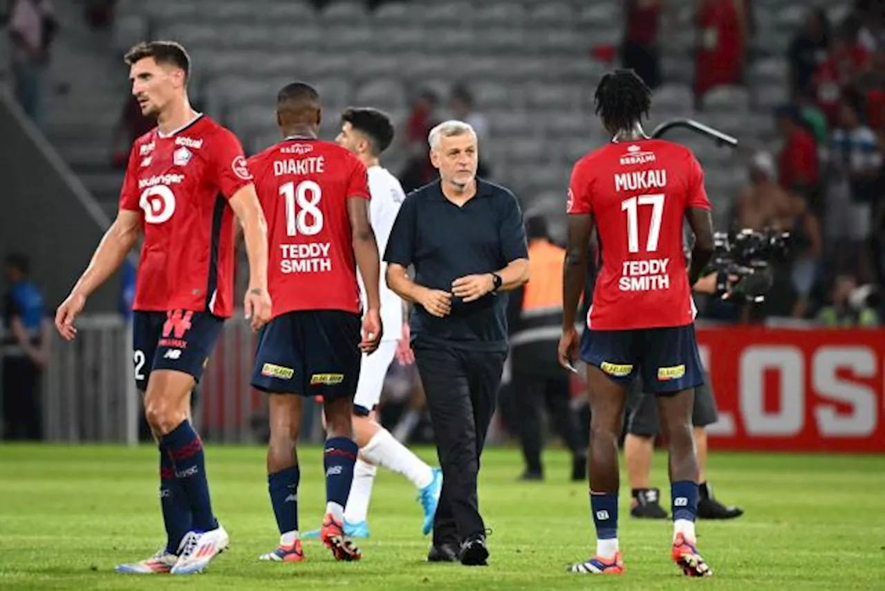 Pour Bruno Genesio, Tiago Santos n'était pas hors-jeu sur le but du 2-2 refusé à Lille face au PSG