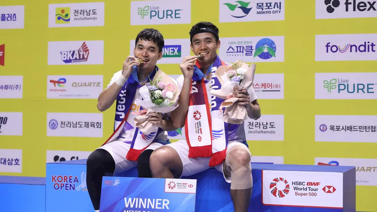 Setelah Juara Korea Open 2024, Leo/Bagas Bidik Hong Kong Open dan China Open