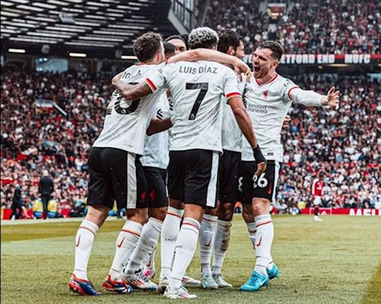 Tampil Dominan, Liverpool Menang 3-0 di Old Trafford