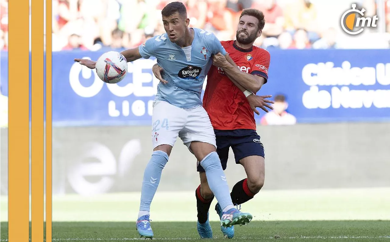 Celta de Vigo hila su segunda derrota en LaLiga tras caer vs. Osasuna