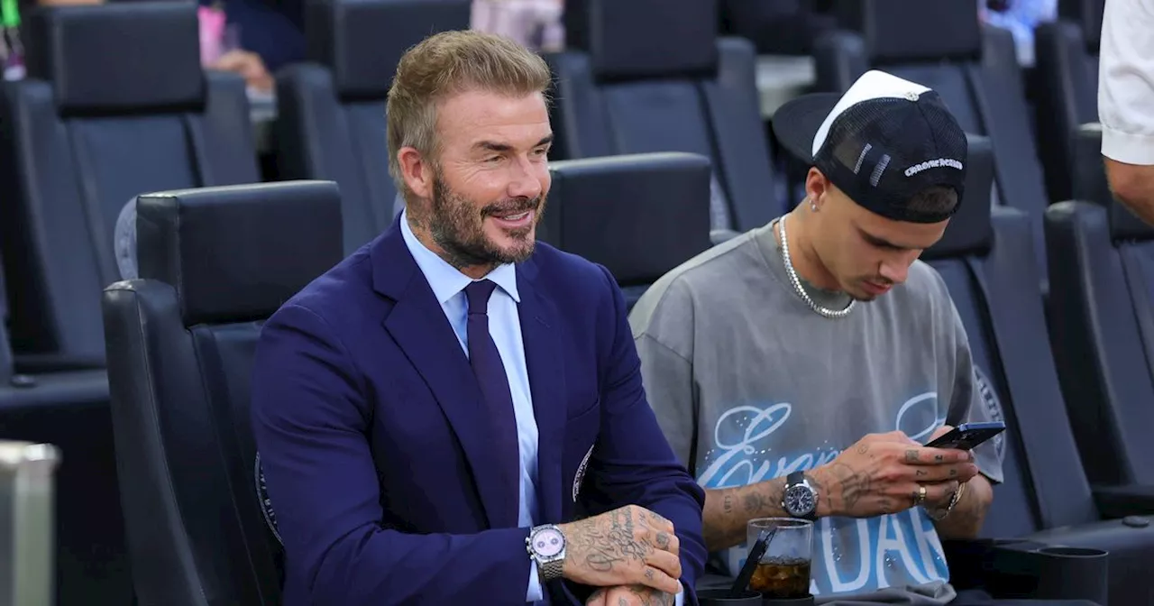 David Beckham shows true colours with desperate Man United chant request