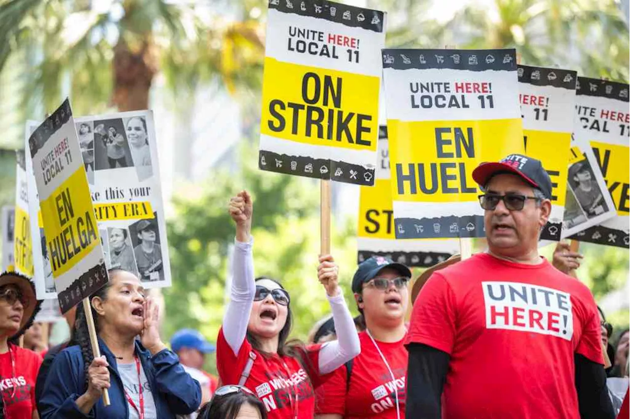 Strikes start at top hotel chains in San Francisco, San Jose and other U.S. cities