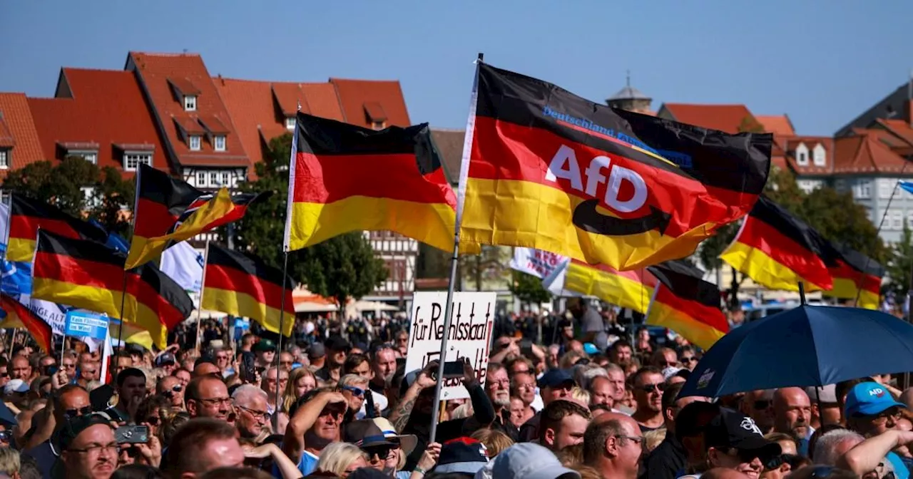 Far-right party set to win election in Germany for first time since war