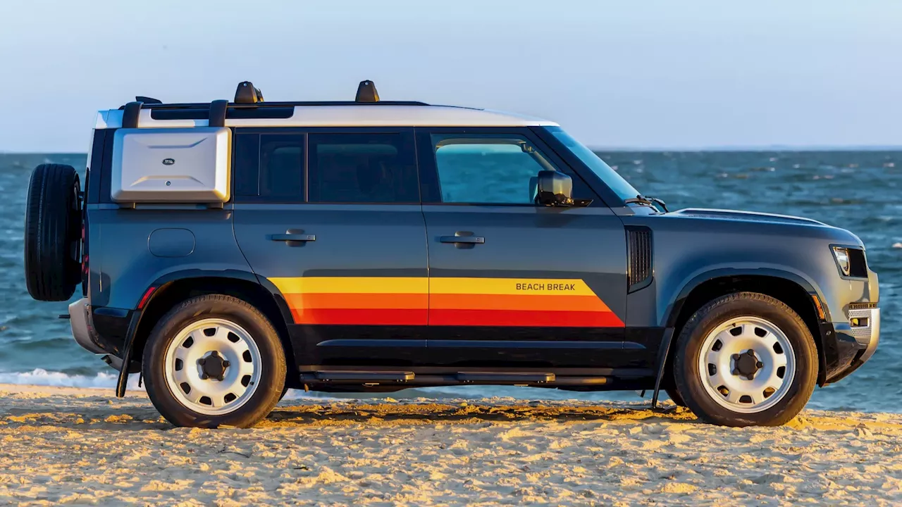 2025 Land Rover Defender Beach Break aims for the beach for $73,325