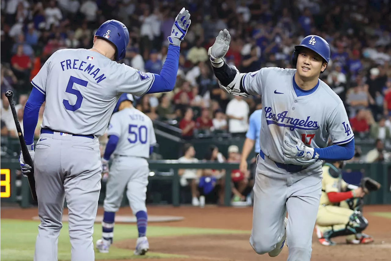 Watch: Dodgers make history with back-to-back-to-back homers to start game vs. Diamondbacks