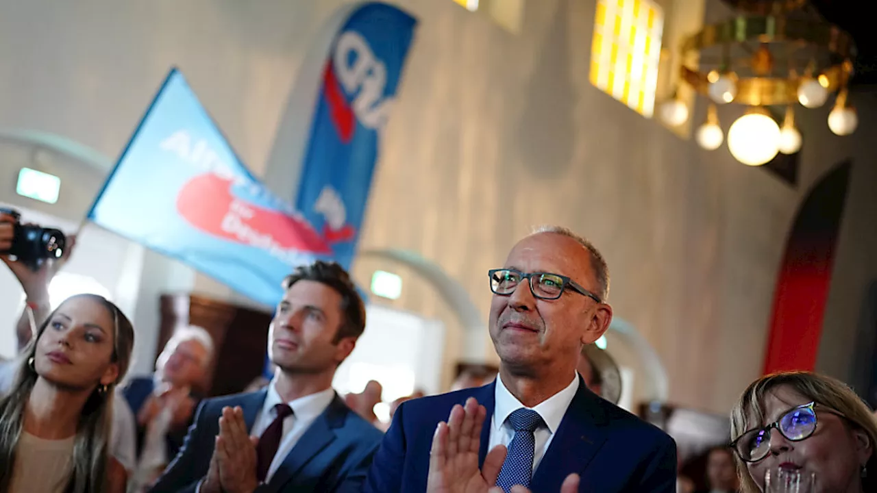 AfD in Thüringen weit vorn - CDU in Sachsen knapp in Front