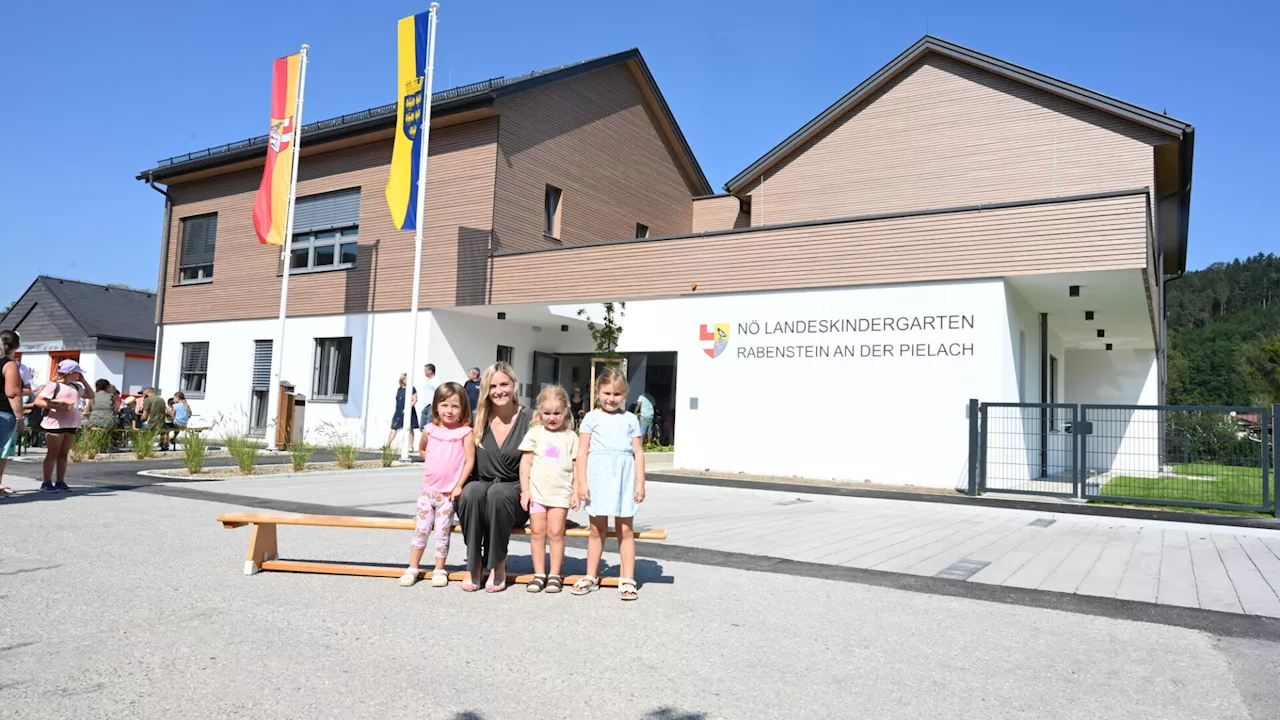 Nach Zubau: Erweiterter Kindergarten in Rabenstein eröffnet