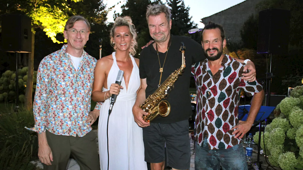 Quartett begeisterte Besucher im Herzogenburger Sparkassengarten