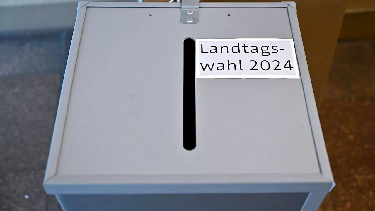 Thüringen: Wahllokale für Thüringen-Wahl geöffnet