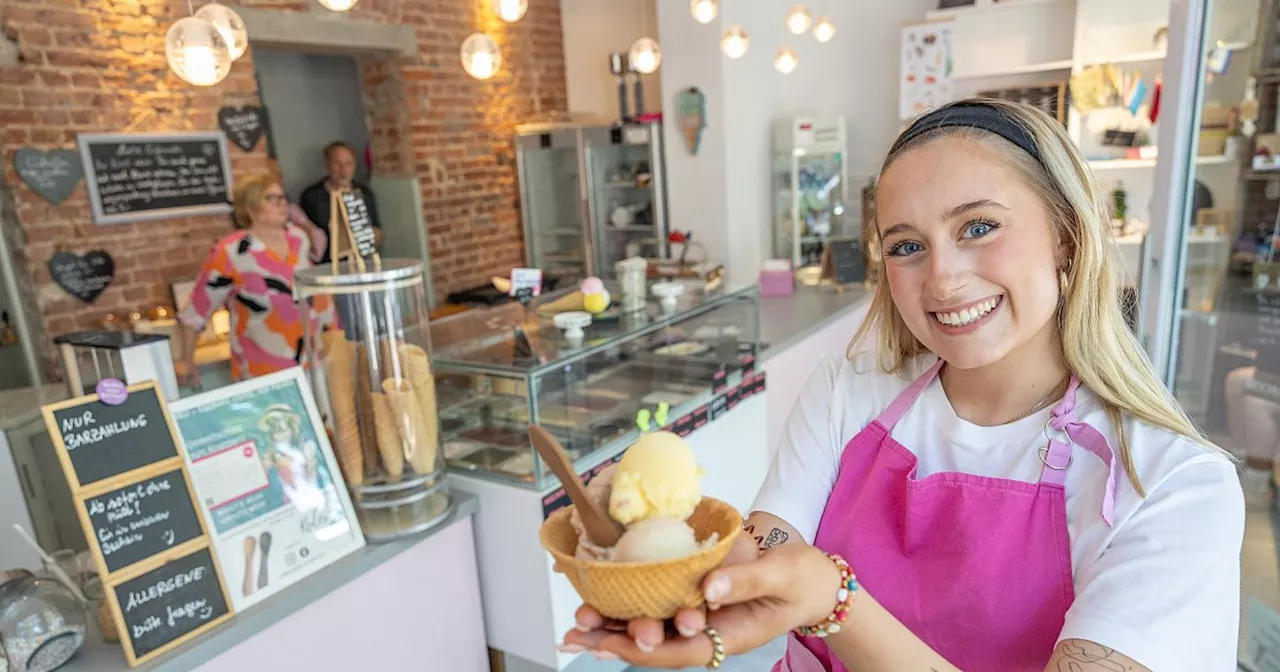 „Leck mich“: Alles essbar - freches Bielefelder Eiscafé kommt fast ohne Müll aus