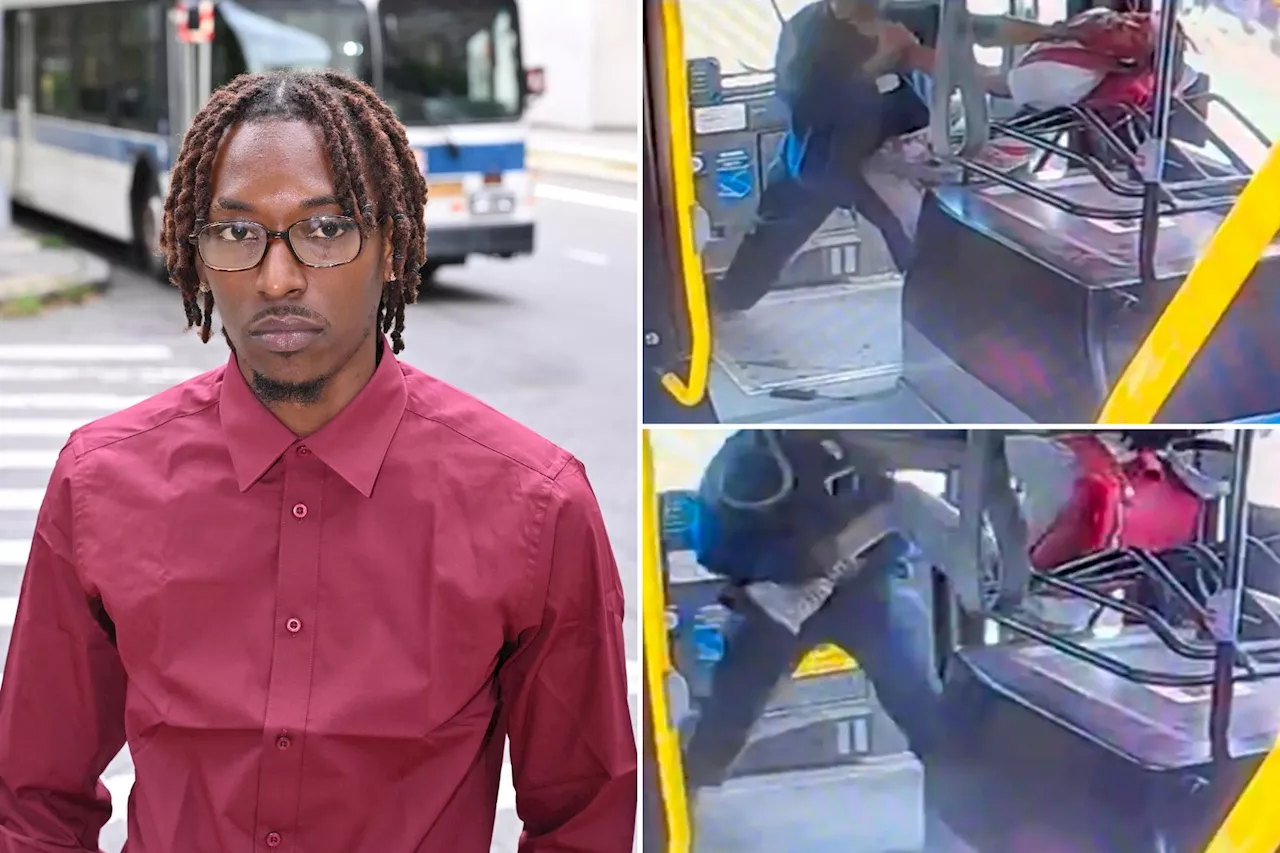  NYC man claims bus driver choked him — but he was the one arrested for the caught-on-video attack