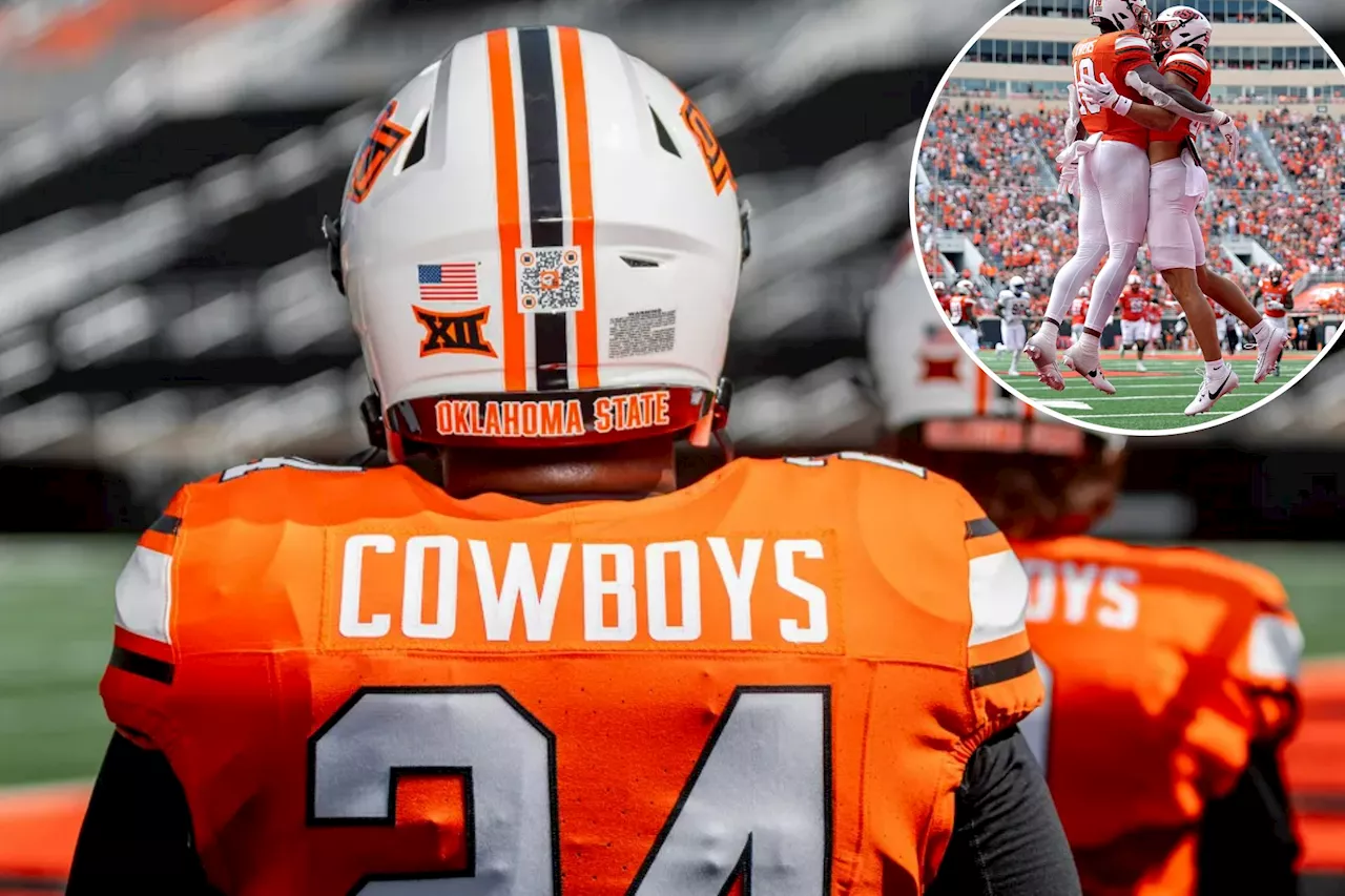 Oklahoma State's 'revolutionary' helmet QR code for NIL donations nixed by NCAA