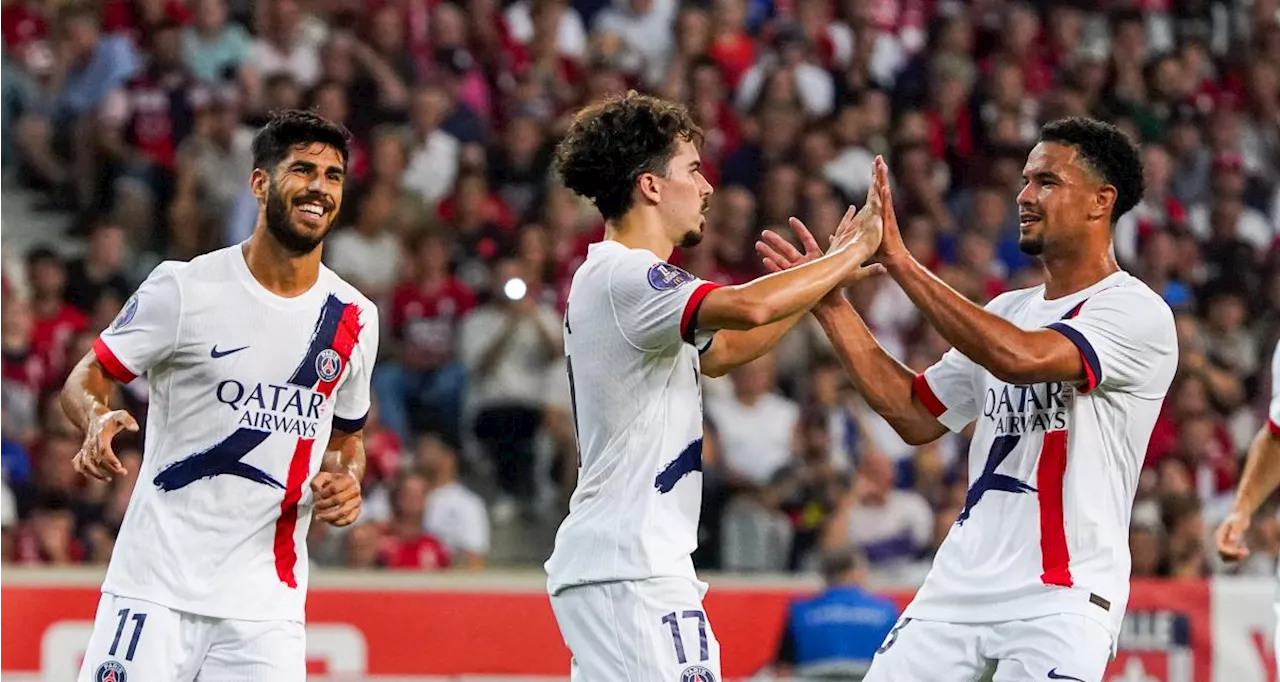 Grâce à Vitinha et Barcola, le PSG mène à Lille !