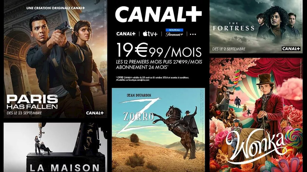 Quels sont les films et les séries à voir en septembre avec l’offre CANAL+ ?