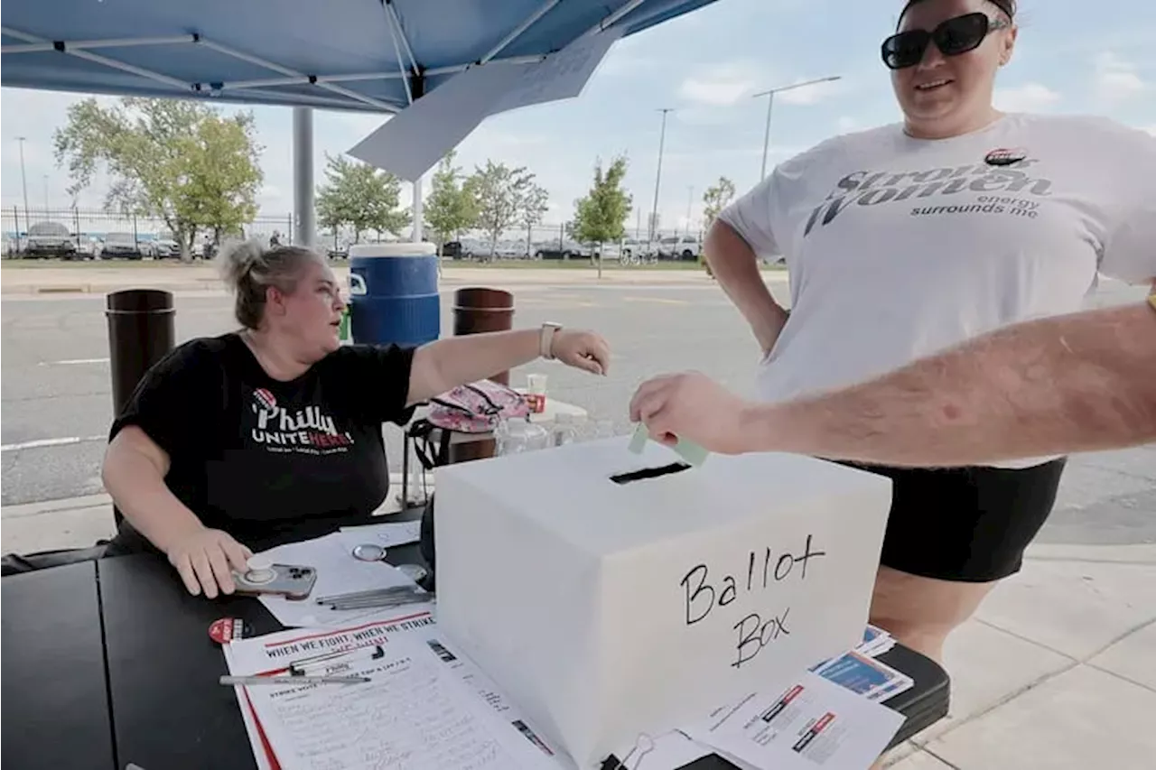 Aramark workers at Citizens Bank Park approve strike authorization vote; voting continues through the week at Lincoln Financial Field