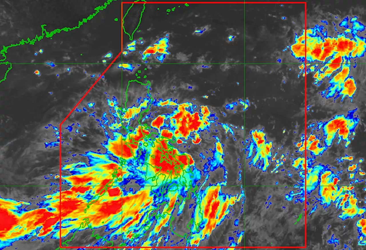 LPA now Tropical Depression Enteng; southwest monsoon also bringing rain