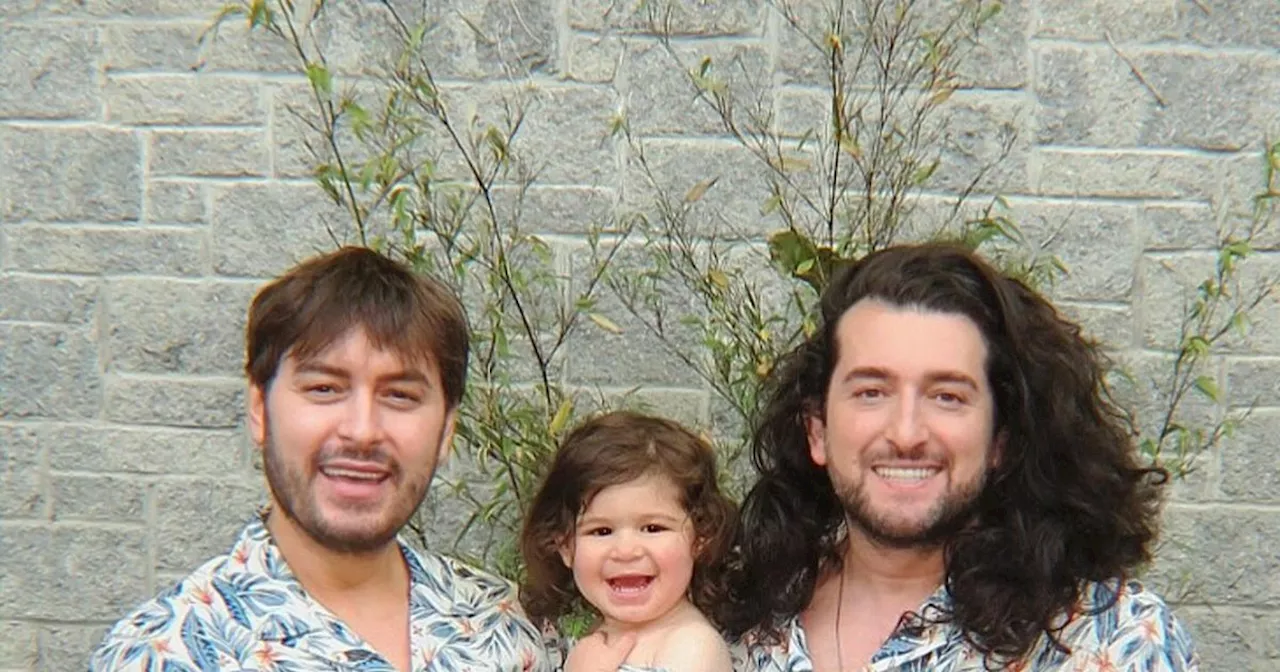 Brian Dowling and Arthur Gourounlian celebrate daughter Blake's 2nd birthday in style