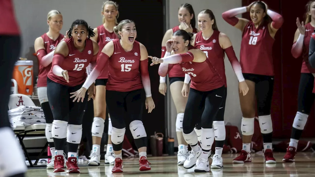 Alabama Volleyball Sweeps UT Martin: Roll Call, September 1, 2024