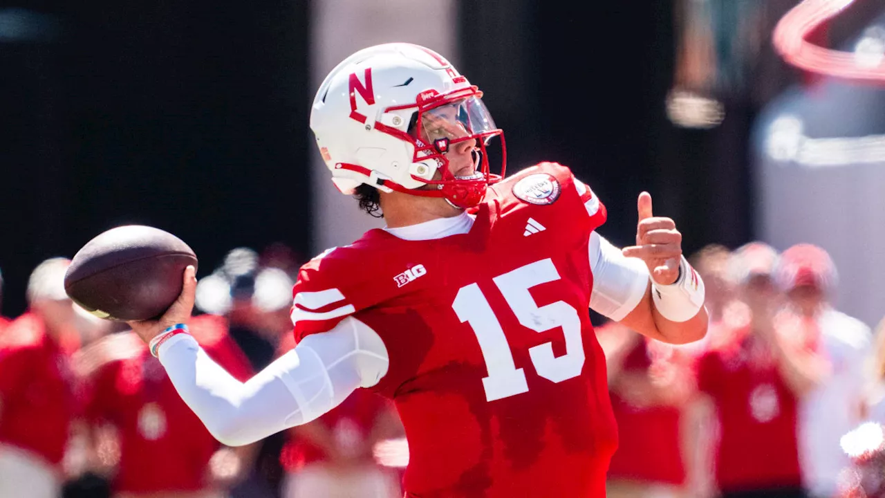 Dylan Raiola Fulfills Lifelong Dream, Guides NebraskaFootball to Win Over UTEP