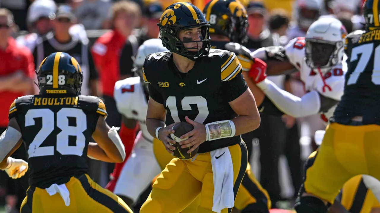 Iowa Offense Answers Questions in Opener