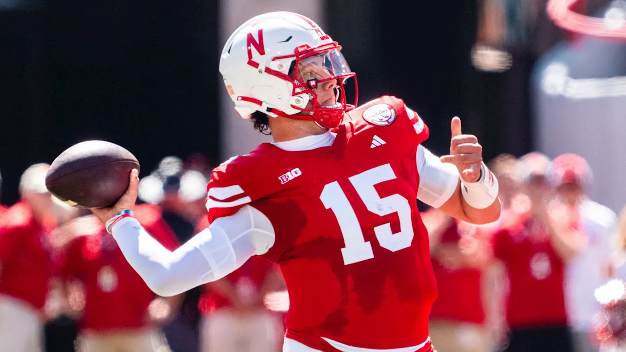 Kansas City's Patrick Mahomes Celebrates Nebraska QB Dylan Raiola's Touchdown Pass