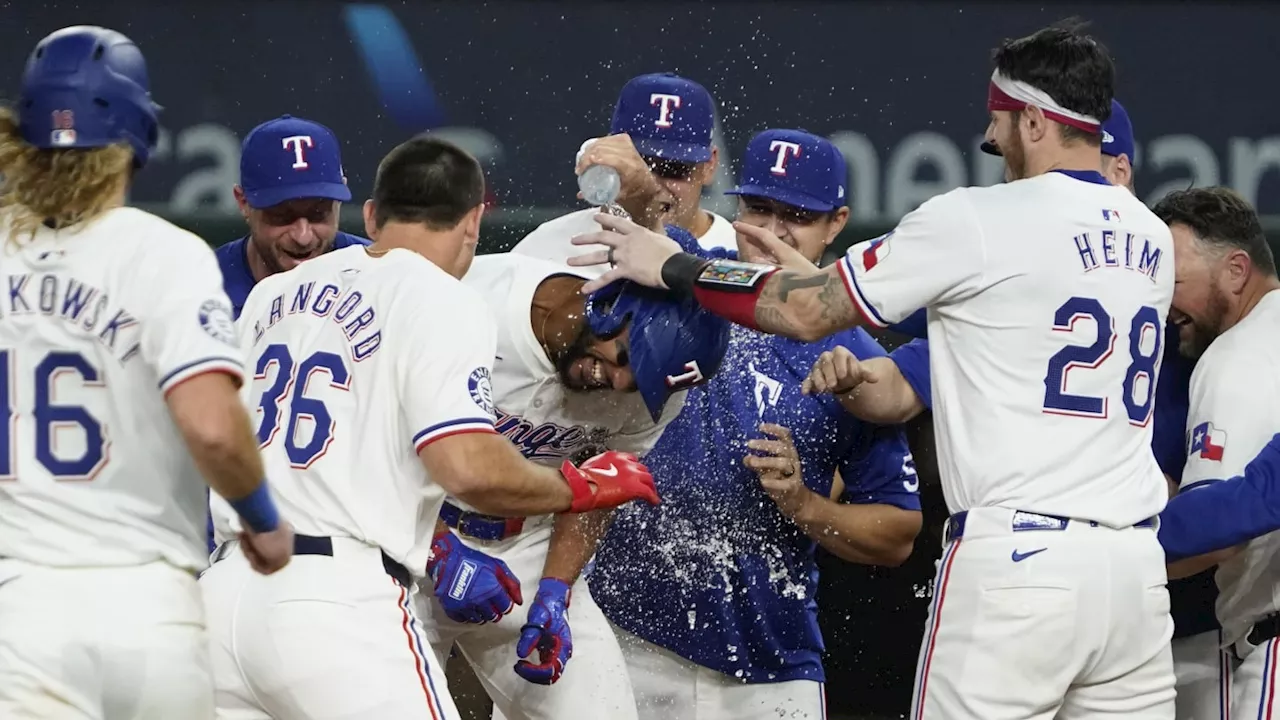 Leody Taveras' Walk-Off Winner Lifts Texas Rangers Over Oakland Athletics