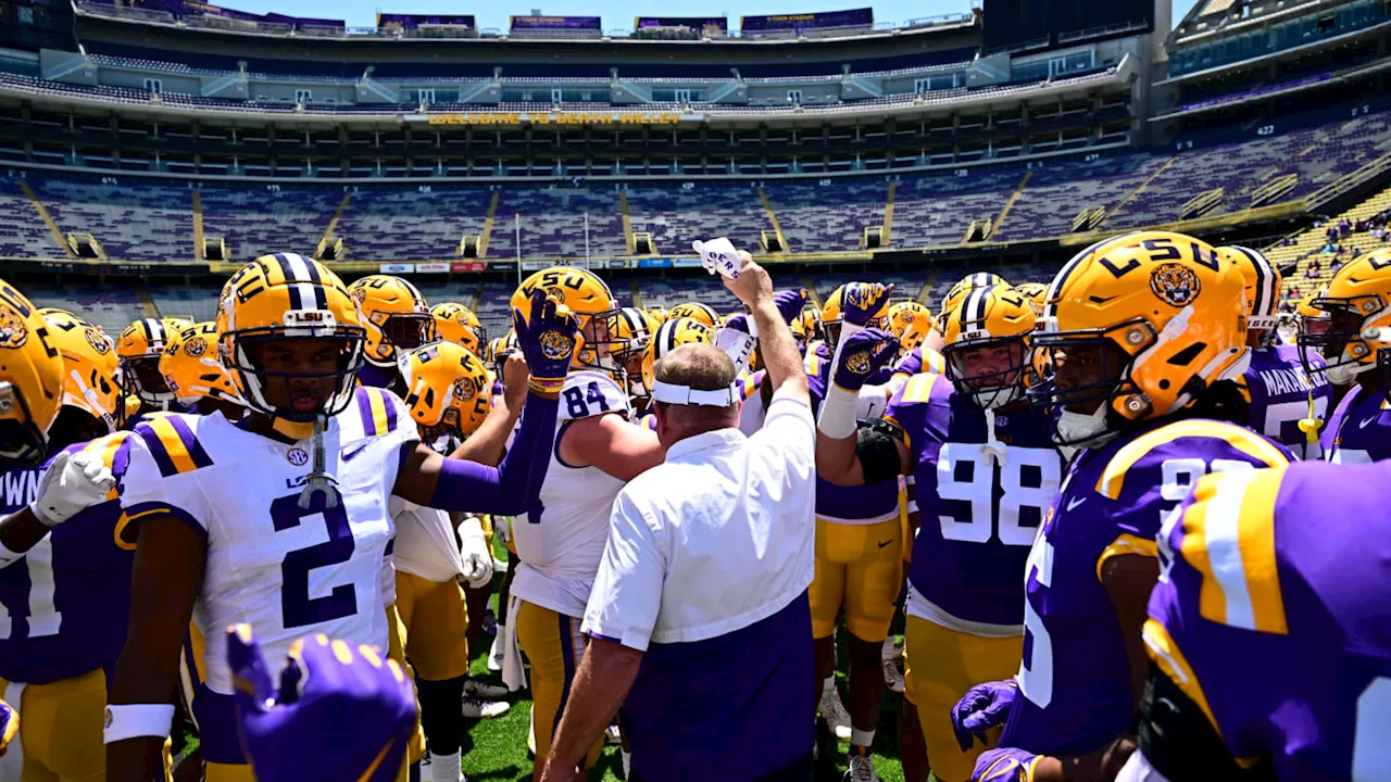 LSU Football vs. USC: Tigers Release Depth Chart Ahead of Week 1 Against Trojans