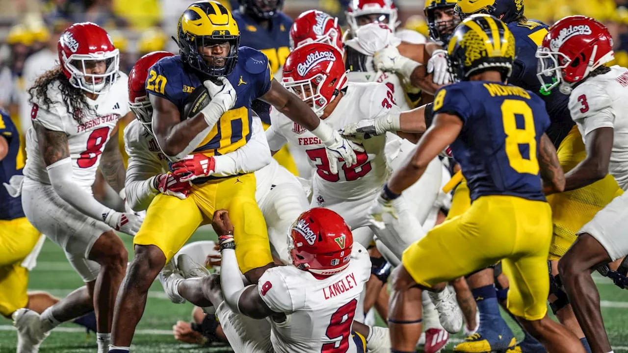 Michigan's offense sluggish, defense dominant in win over Fresno State