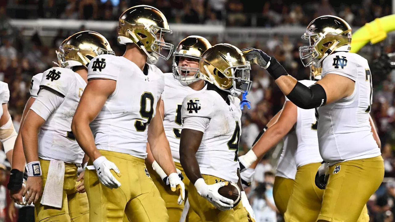 Notre Dame-Texas A&M: Numbers Behind Massive Week 1 Win for Irish