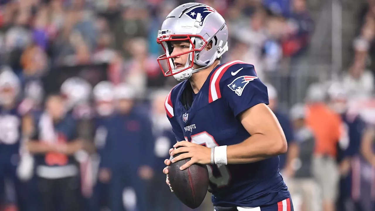 Patriots Rookie QB Drake Maye Had Mature Response To Losing Starting Job