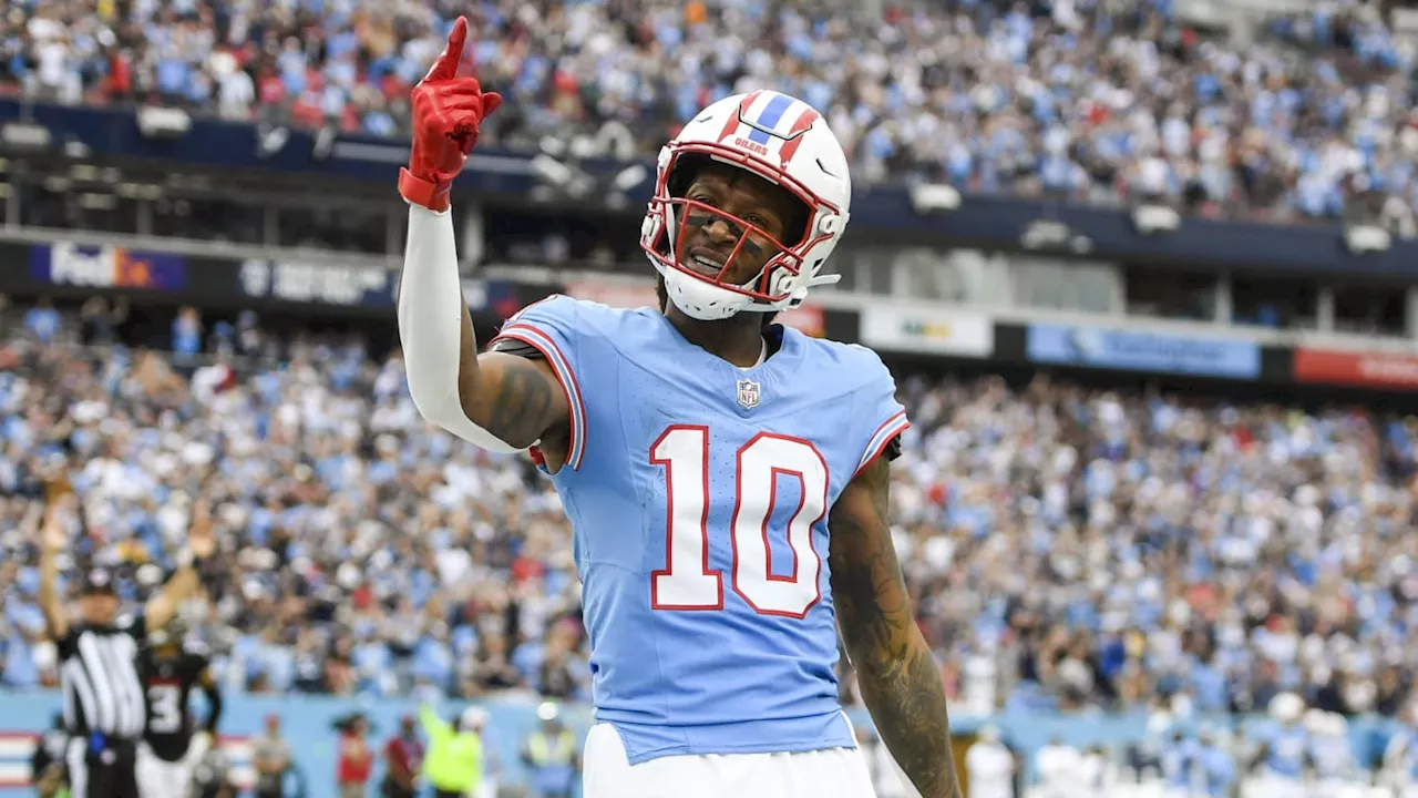 Titans Predicted to Trade Star WR to Pittsburgh Steelers Rivals