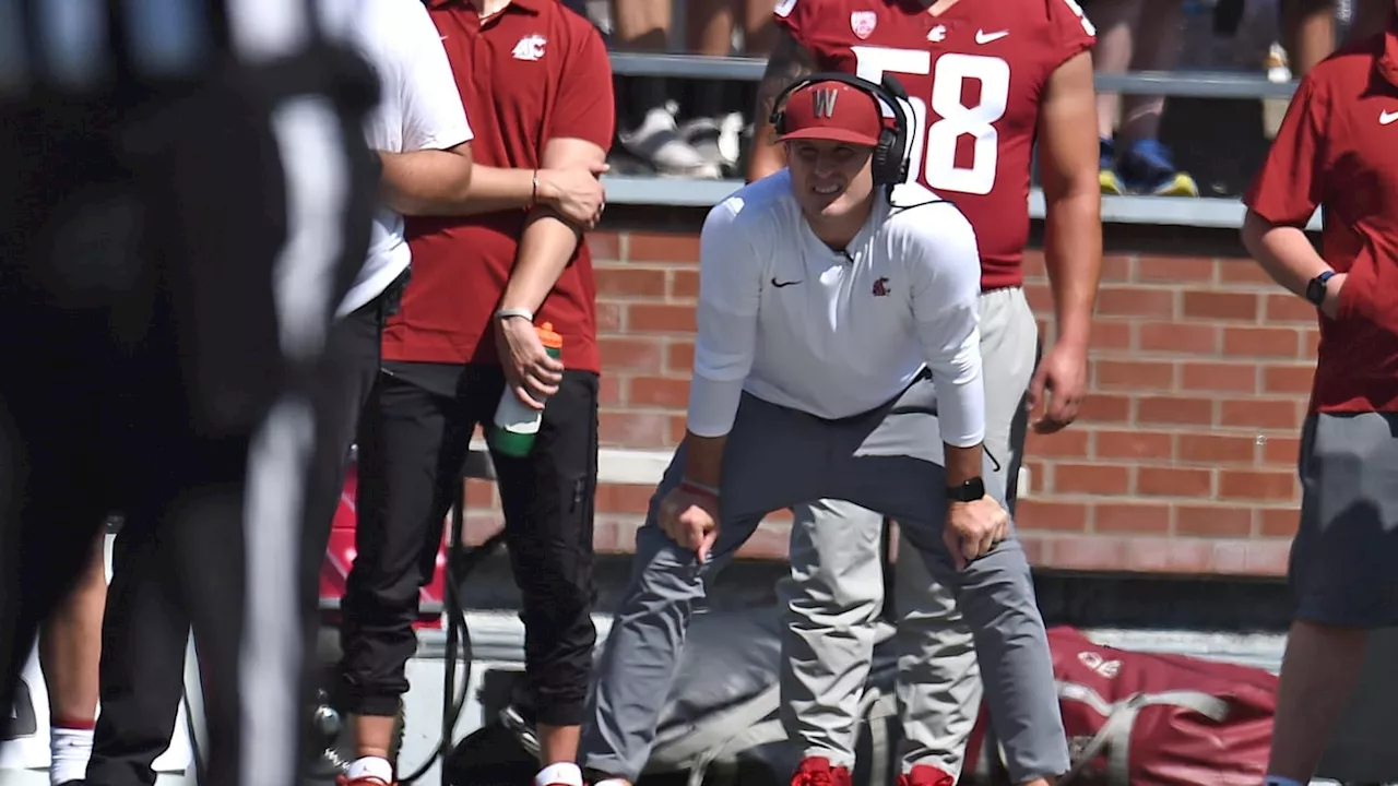 WATCH: Washington State Head Coach Jake Dickert Talks Opening Win Over Portland State