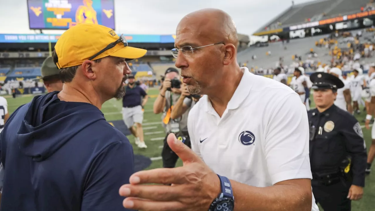 What Penn State's James Franklin, West Virginia's Neal Brown Said After the Game