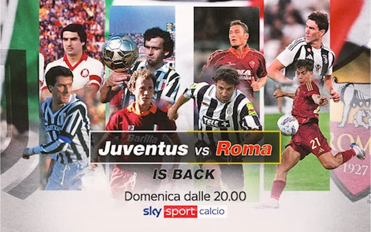 Juventus-Roma, dove vedere la partita in tv: gli orari