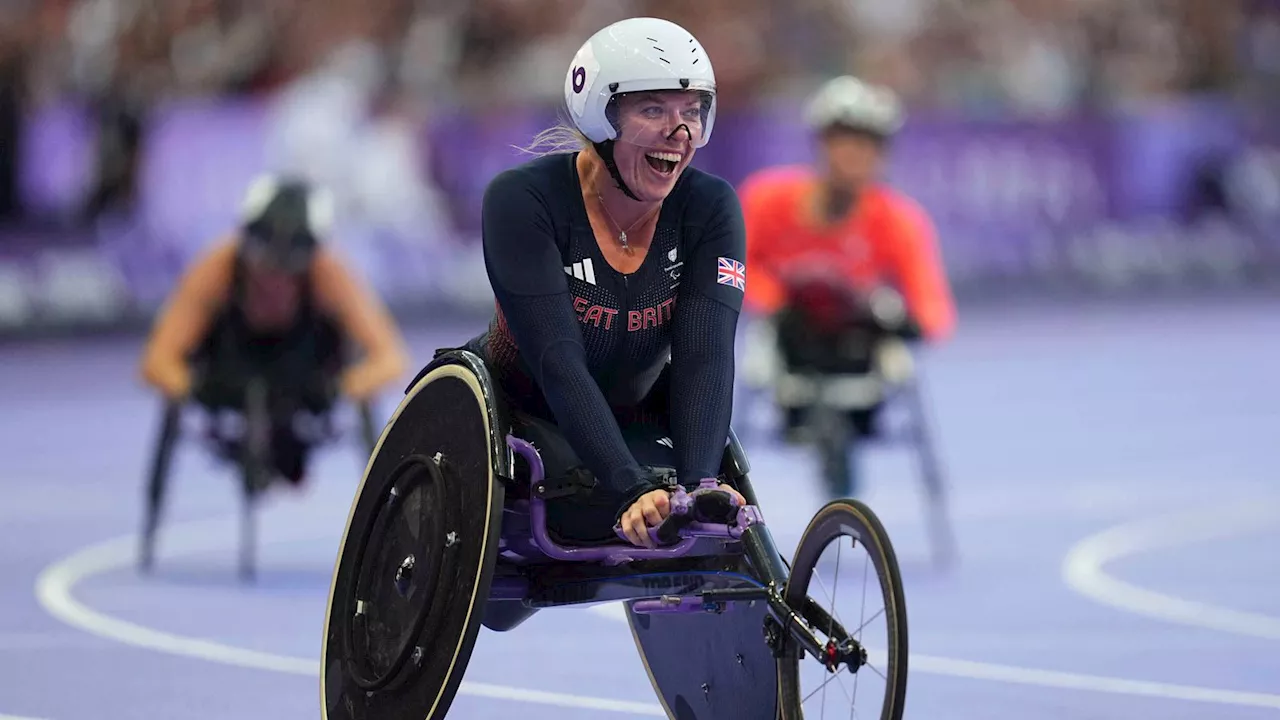 Paralympics legend Hannah Cockroft calls for pay parity with Olympians after historic eighth gold medal