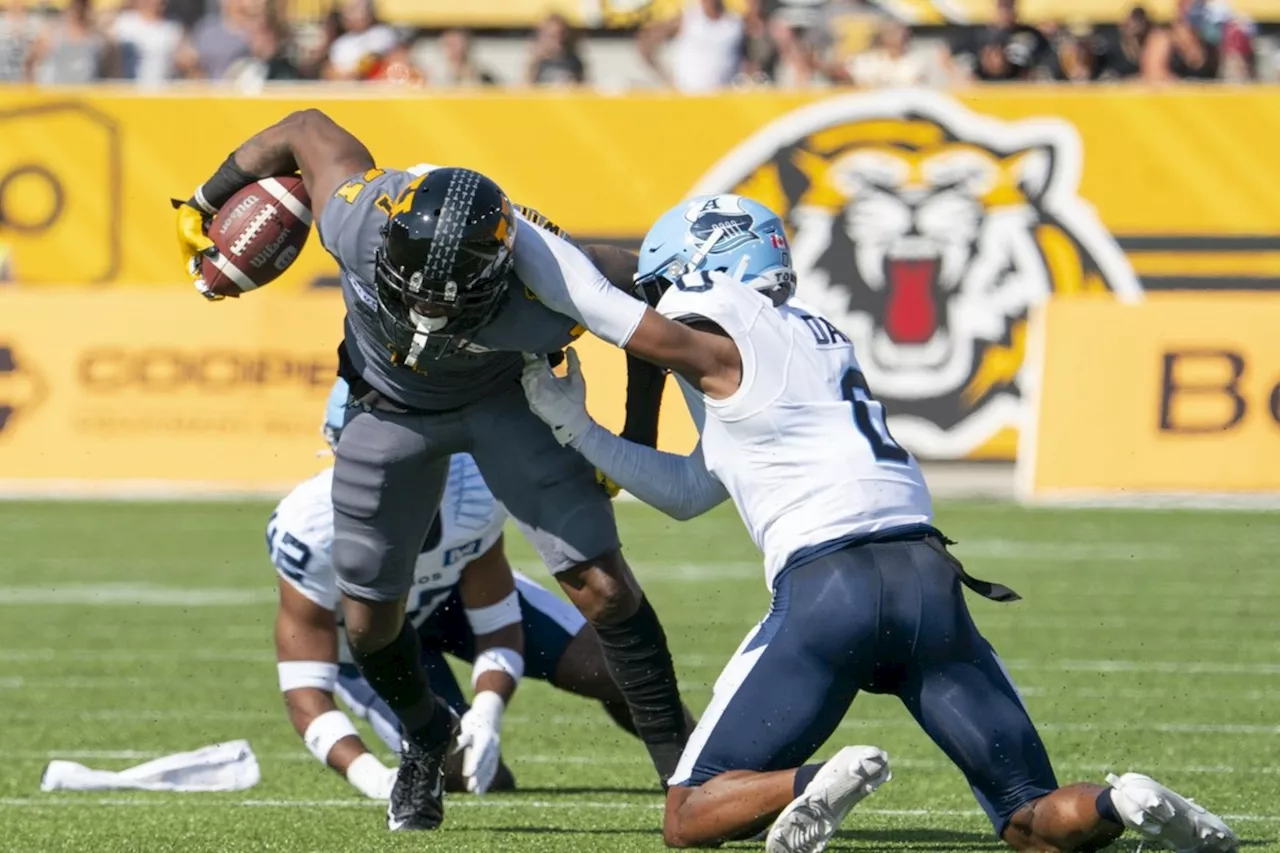 Toronto Argonauts chase third straight Labour Day win over Hamilton Tiger-Cats