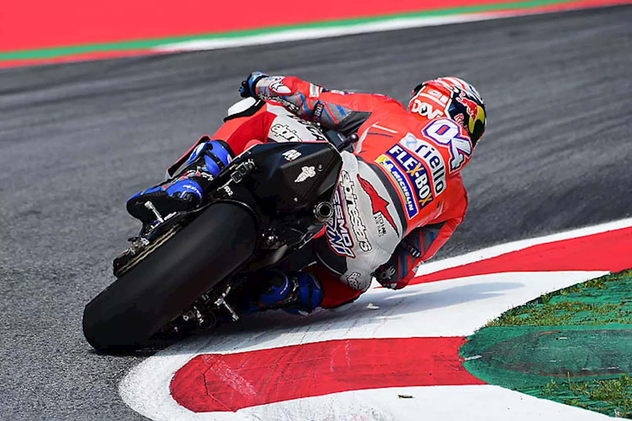 Andrea Dovizioso/1.: «Sehr ähnliche Pace wie Márquez»