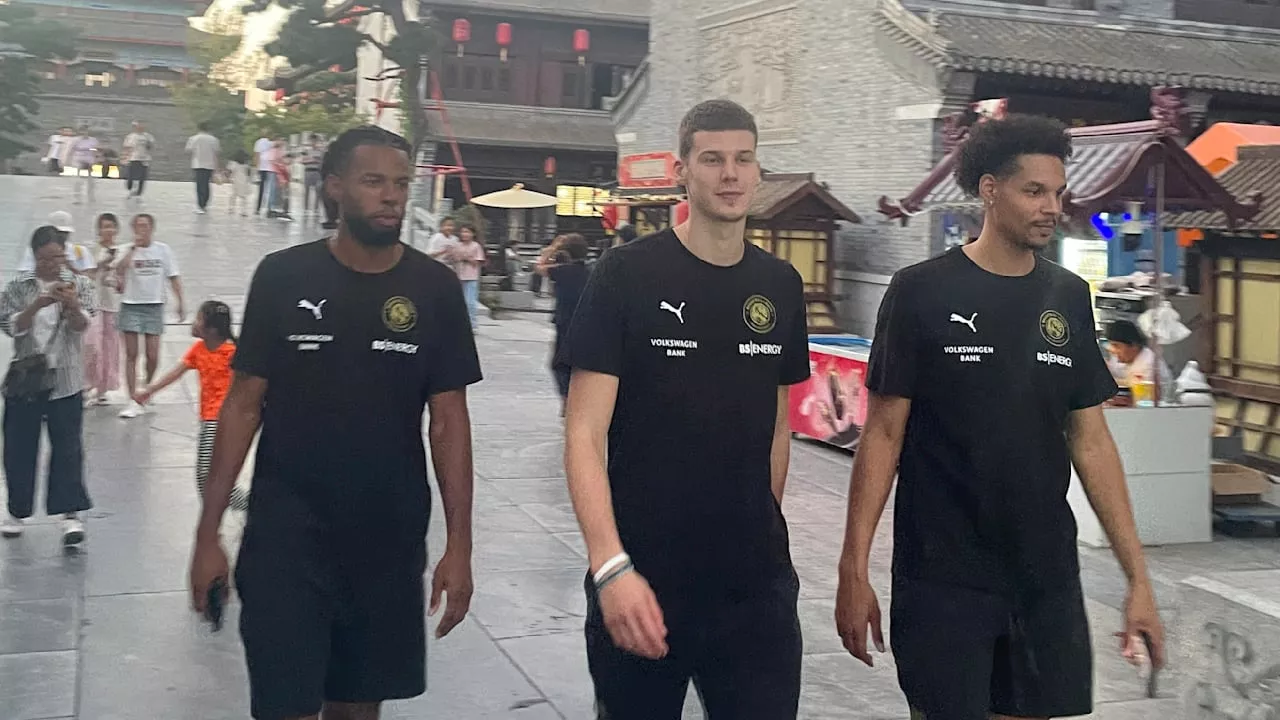 Was machen die denn da? BBL-Klub Löwen Braunschweig tourt durch China