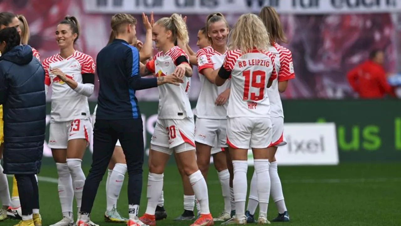 Fußball-Bundesliga der Frauen: RB Leipzigs Fußballerinnen starten mit Sieg in die Saison