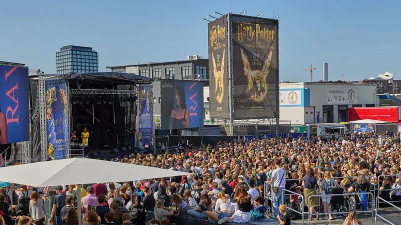 Harry-Potter-Event: Tausende feiern in Hamburg bei Fantreffen für Harry Potter