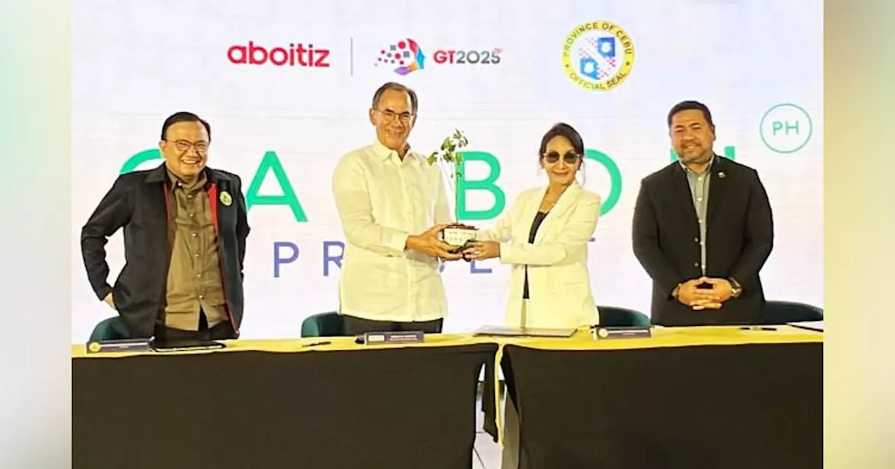 Aboitiz Group, Cebu Province alang sa long-term reforestation project