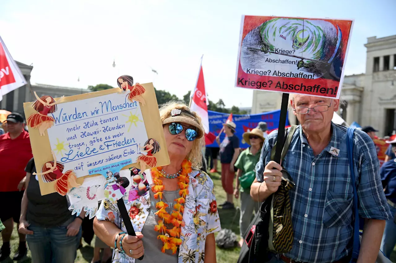 Demonstrationen in München: Gegen den Krieg, aber nicht gemeinsam