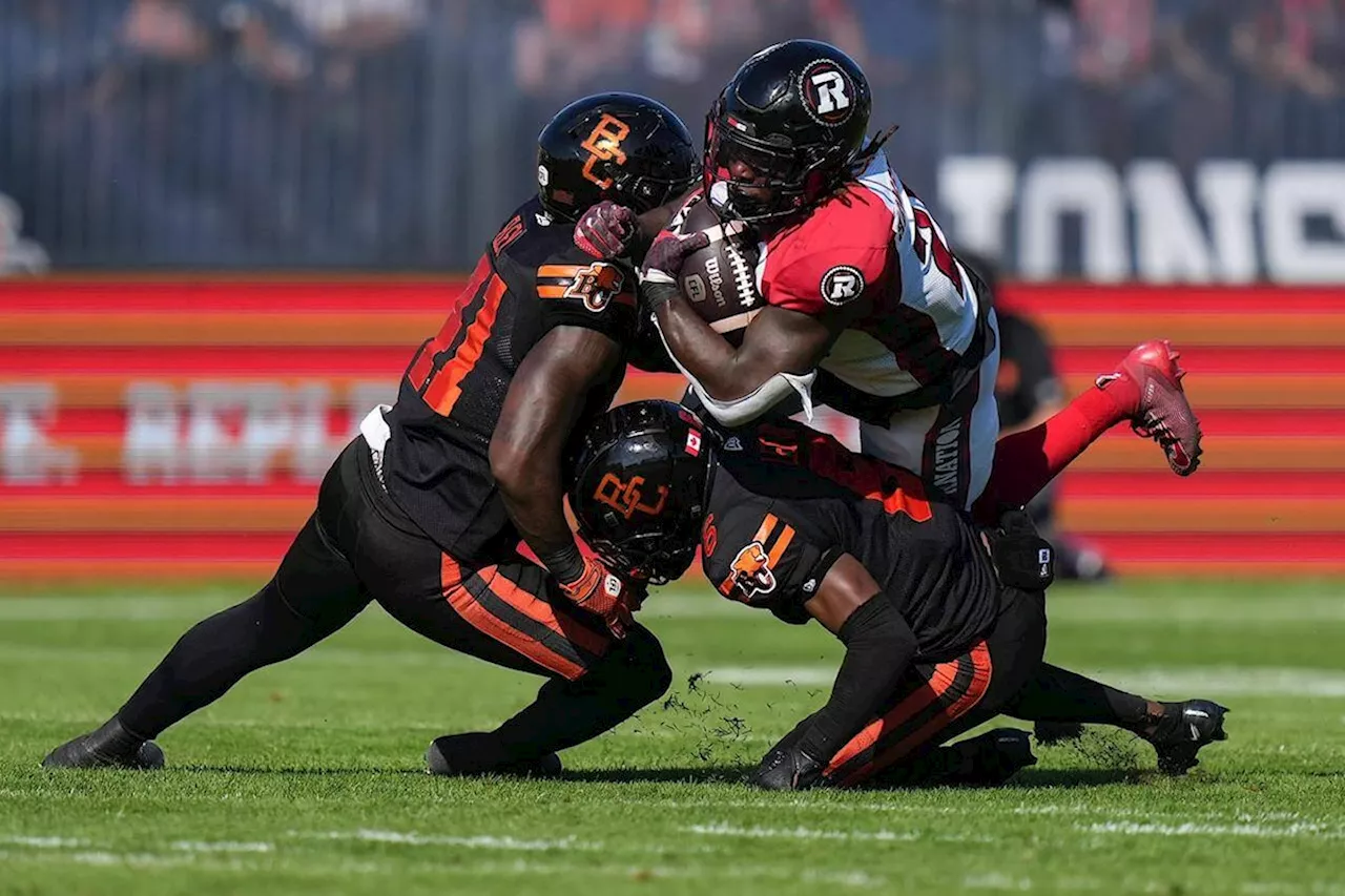 B.C. Lions blitz Ottawa Redblacks 38-12 in Victoria, snap 5-game skid