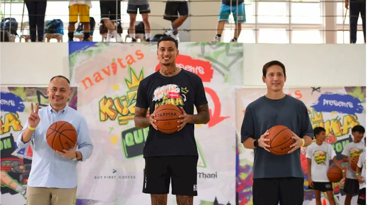 Former NBA star Kyle Kuzma headlines basketball clinic for young Filipino players