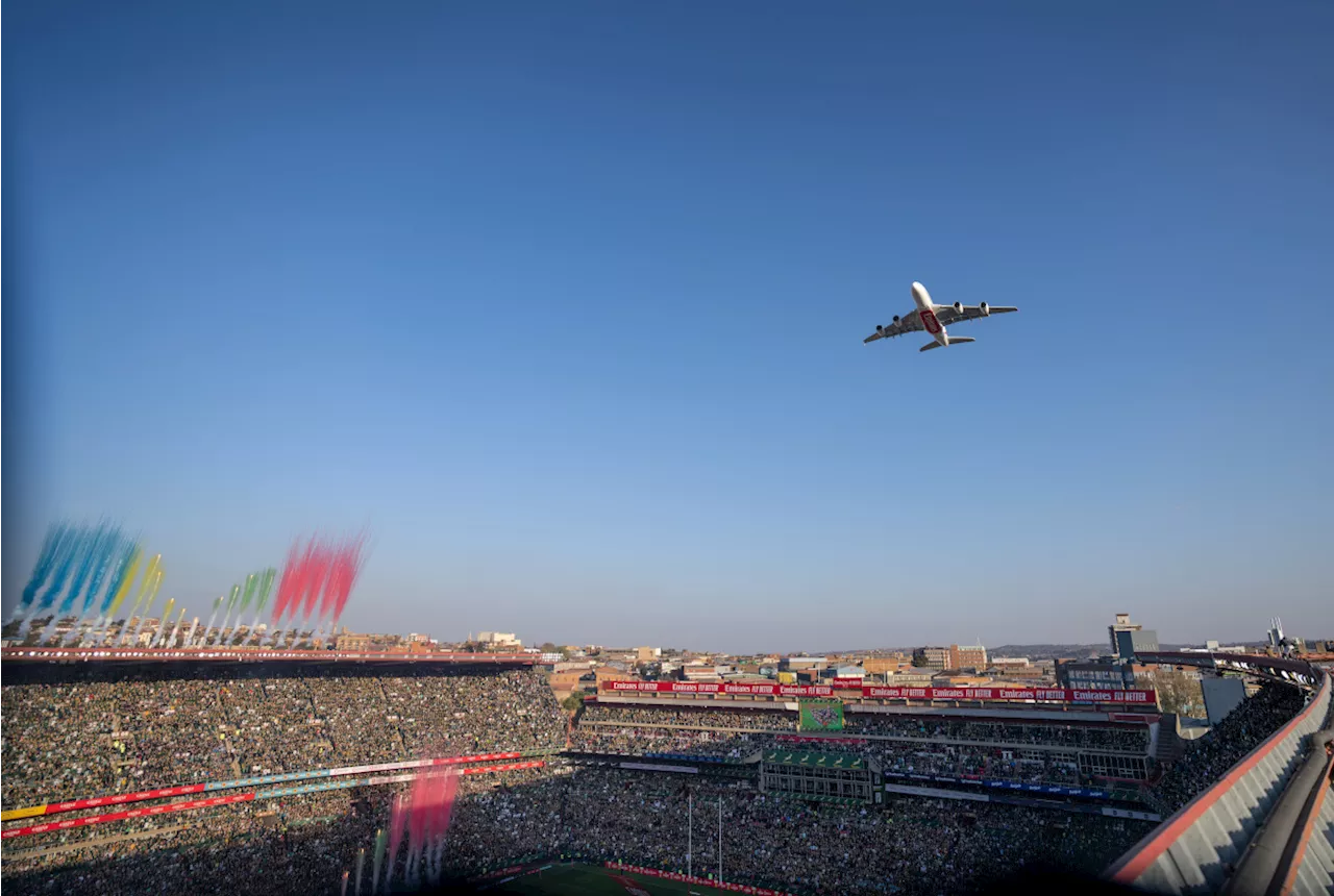 Emirates flew world’s largest commercial passenger aircraft over Ellis Park: Meet the pilot