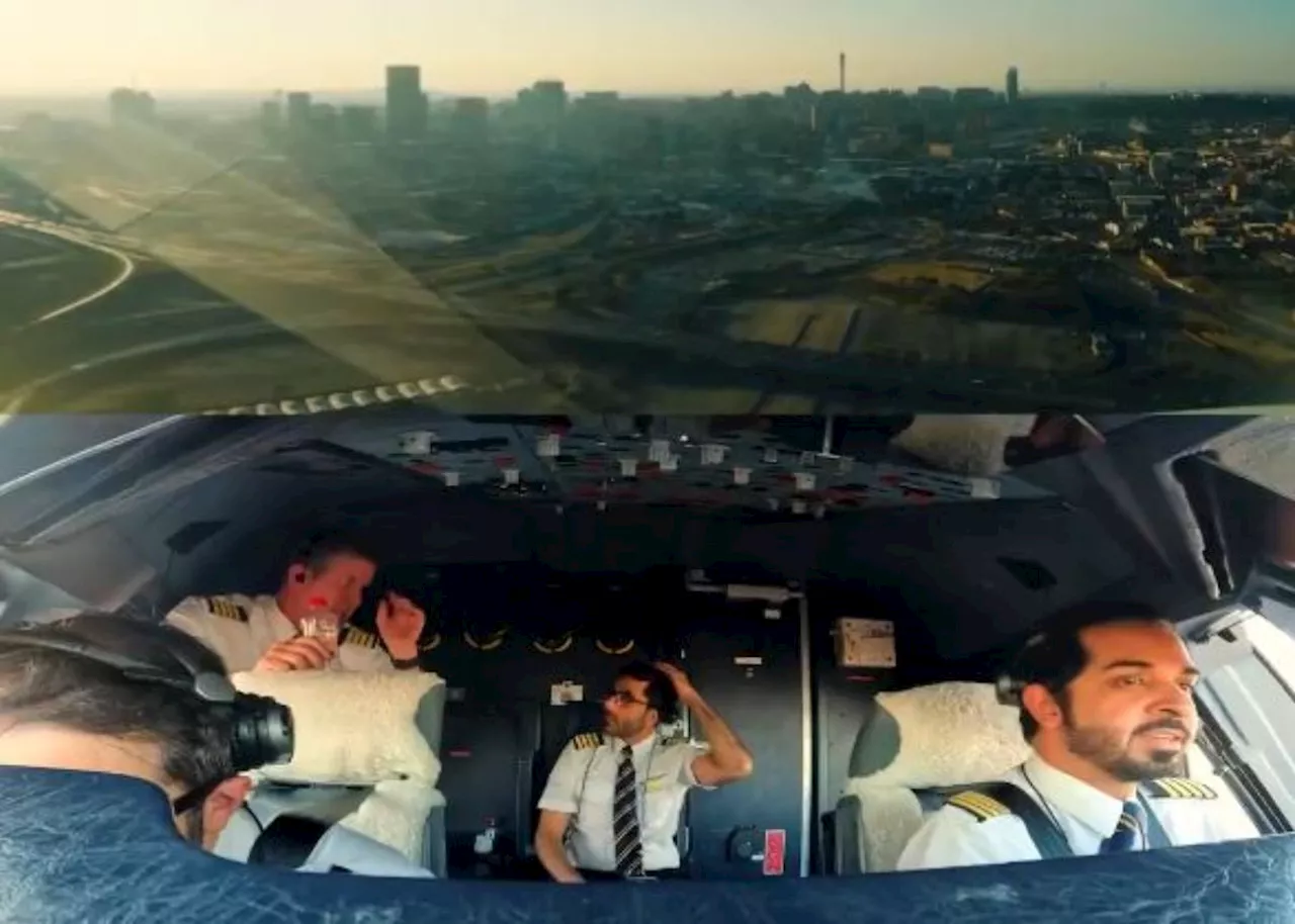 WATCH: ‘The stadium is in sight’ – pilot’s perspective of Ellis Park flyover