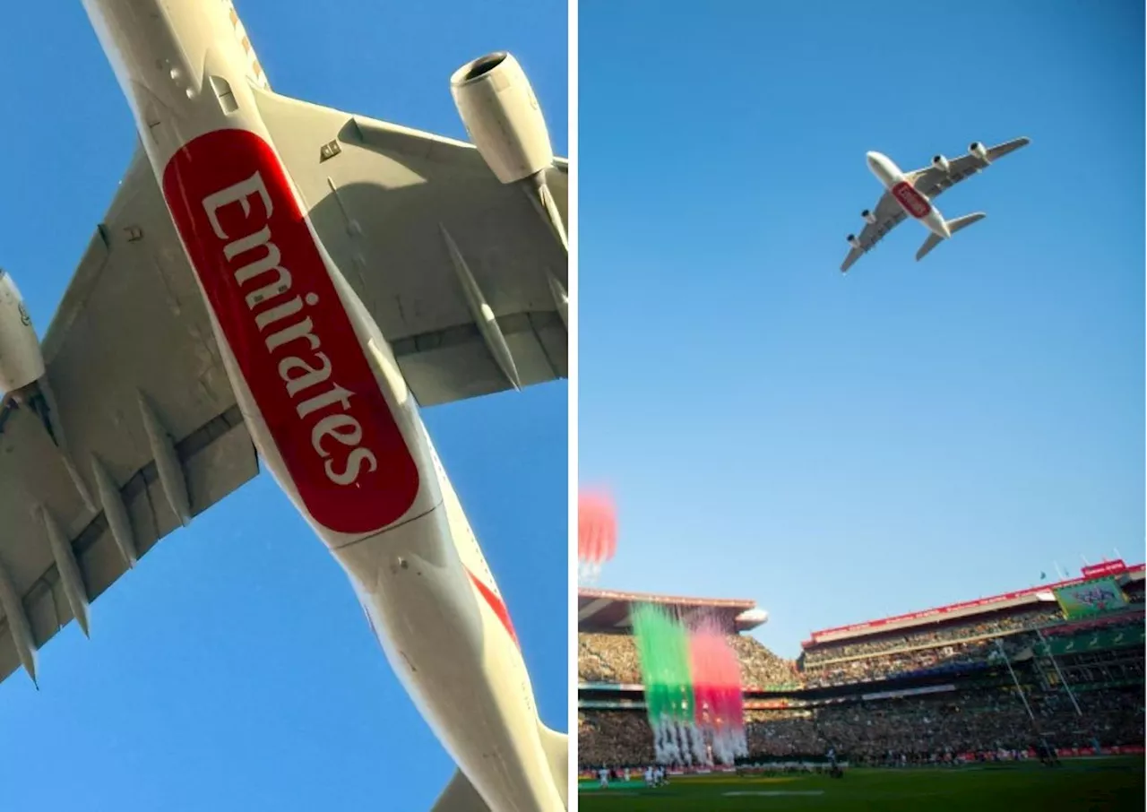 Why Emirates? Saffas question Dubai airline flyover at Ellis Park