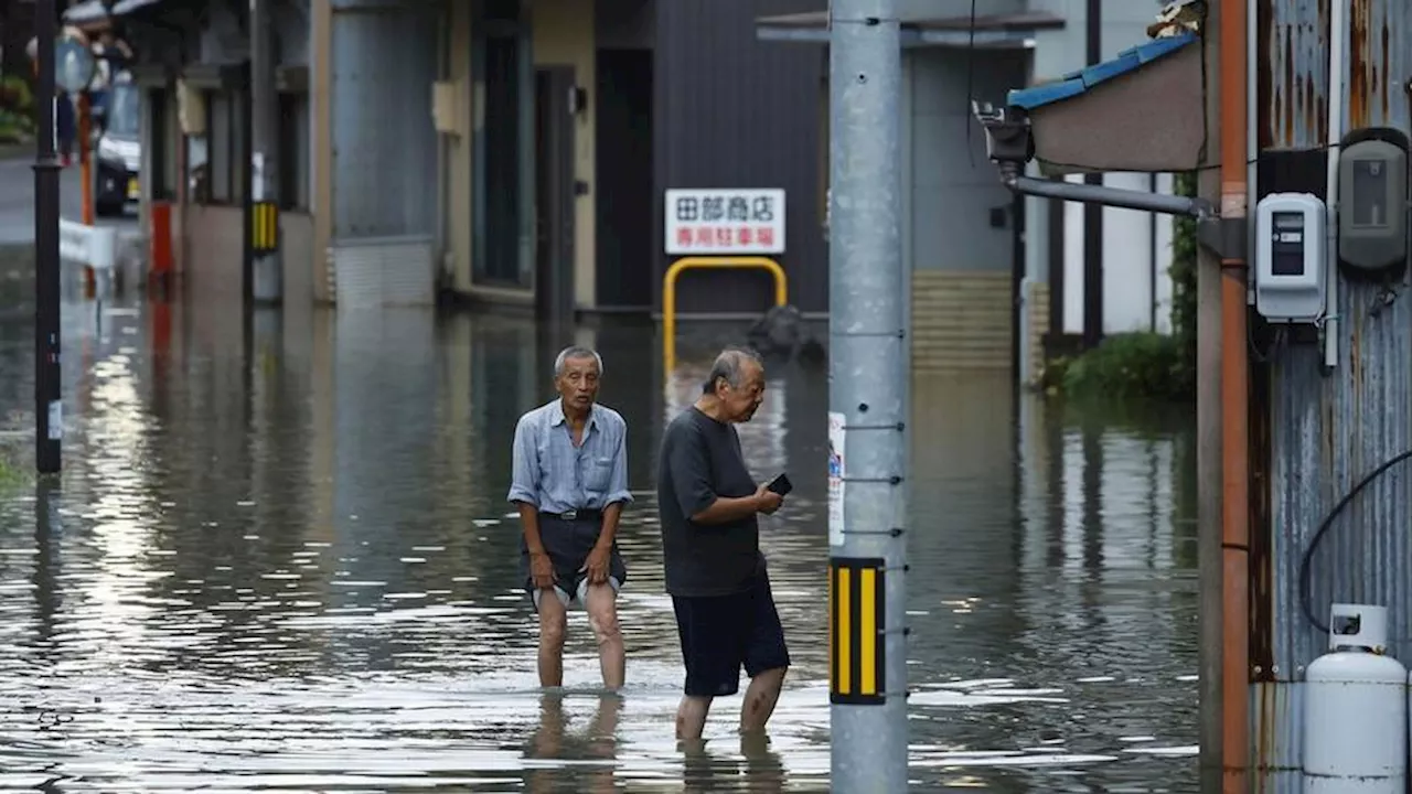 Deadly storm sweeps through Japan, bringing heavy rainfall for days