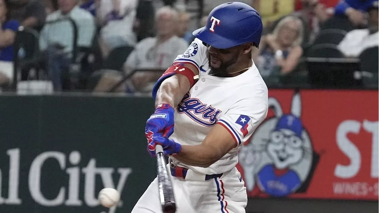 Taveras delivers game-ending single for Rangers in win over Athletics