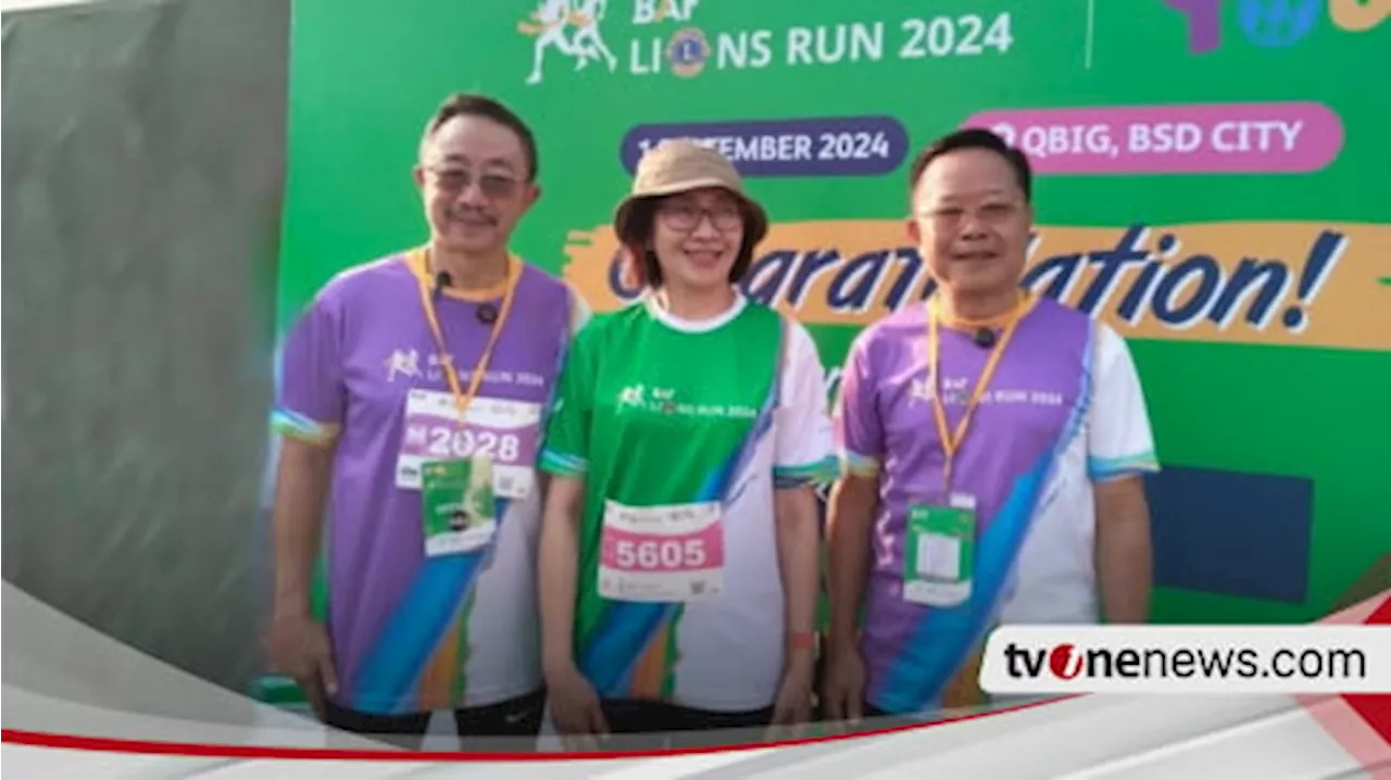 Demi Kesetaraan untuk Tingkatkan Kepercayaan Diri, BAF Lions Run 2024 Diikuti Ribuan Pelari di Indonesia